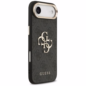 GUESS suojakuori iPhone 17 Air GUHCP17M4GMGCGR (PU-kuori isolla 4G Classic -logolla) kultainen musta