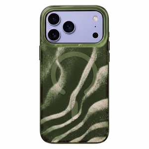 Tecto Shield Desert Mag -suojakuori mallille iPhone 17 Pro Max 6,9" / iPhone 18 Pro Max 6,9", tumman oliivinvihreä