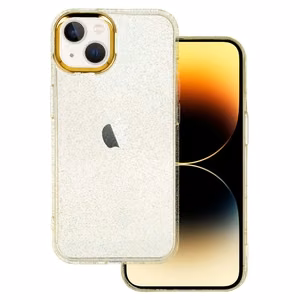 Tel Protect Gold Glitter -suojakuori iPhone 14:lle kultainen