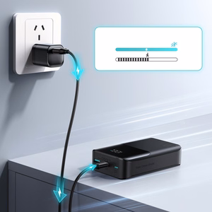 Joyroom JR-QP192 Star Series Mini 20000mAh 22.5W Powerbank with Digital Display - Black