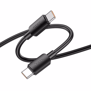 Hoco USB-C - USB-C -kaapeli PD 6A 100W 1 m X96 musta