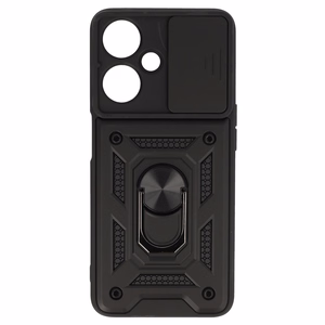 Slide Camera Armor Suojakuori Oppo A59:lle - musta