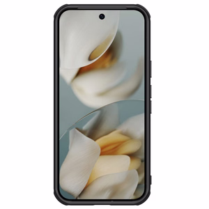 Nillkin Super Frosted Shield Pro Suojakuori Google Pixel 10/10 Pro:lle - Musta