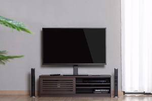 Gembird TVS-D55S-01 Tabletop TV stand (swivel), 23" - 55", black