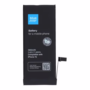 Akku iPhone 7:lle 1960 mAh Blue Star HQ