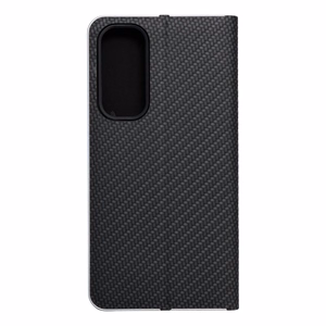 Läppäsuojakuori Samsung A35 5G:lle Luna Book Carbon musta