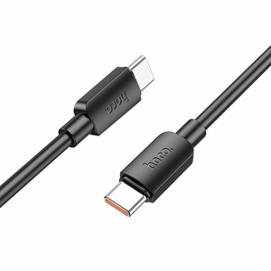 Hoco USB-C - USB-C -kaapeli PD 6A 100W 1 m X96 musta