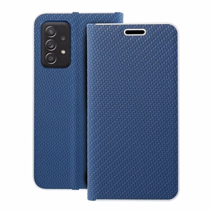 Läppäsuojakuori Samsung A52 5G / A52 LTE ( 4G ) / A52s 5G:lle Luna Book Carbon sininen