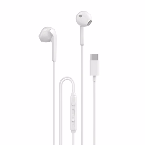 Dudao X3C in-ear langalliset USB-C-kuulokkeet 1,2 m - valkoinen