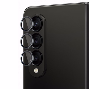 3mk Lens Protection Pro kameran suojus Samsung Galaxy Z Fold 4:lle - musta