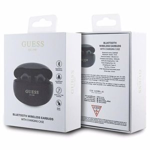 Guess GUTWST50EK TWS Bluetooth-kuulokkeet + telakka-asema - musta Classic EST