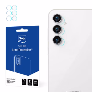 3mk Lens Protection kameran linssisuoja Samsung Galaxy S23 FE -laitteelle, 4 sarjaa