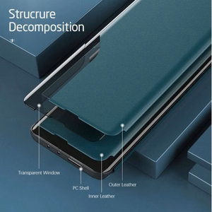Phone Case "Smart View TPU" Samsung A326 A32 5G Dark Green