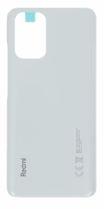 Back cover for Xiaomi Redmi Note 10 4G pebble white (M2101K7AI/M2101K7AG) ORG