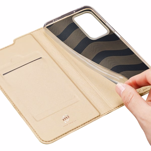 Dux Ducis Skin Pro Holster Cover Flip Cover Xiaomi Poco F4 5G kultainen