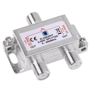 2-way power-pass splitter, 5–2450 MHz