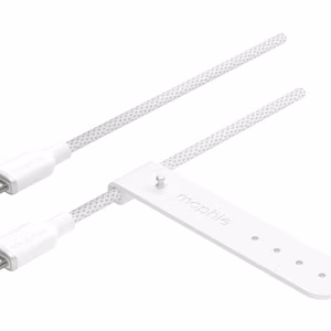 mophie Chargestream USB-C to USB-C -kaapeli 2m, valkoinen