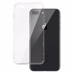 Taka-kuori 2 mm Perfect iPhone 7 Plus / 8 Plus (5,5") läpinäkyvä