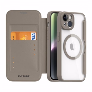 Suojakuori Dux Ducis Skin X Pro iPhone 14 hiekanvärinen