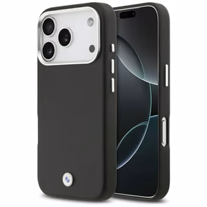 BMW Sign Full Wrapped Metal MagSafe Suojakuori iPhone 17 Pro:lle - musta
