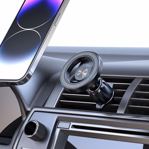 Tech-Protect N53 auton puhelinteline MagSafella ilmanvaihtoaukkoon - musta
