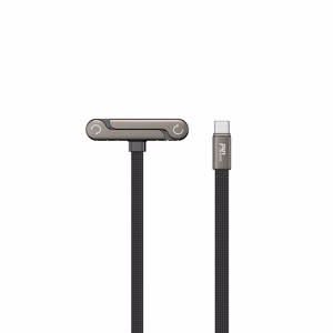 Devia Ultra6 USB-C–USB-C-kaapeli jalustalla, 1,5 m, 240 W