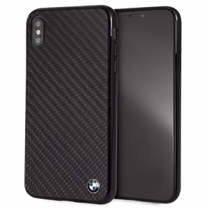 BMW Signature Carbon Suojakuori iPhone Xs Maxille - musta