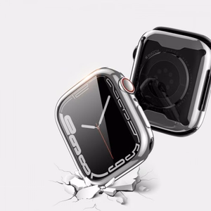 Dux Ducis Samo TPU -suojakuori Apple Watch 45 mm, hopea