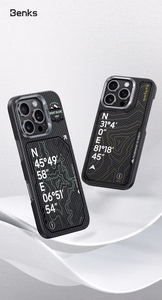 Benks Magneettinen Armor Air Kevlar 600D Summit Kangrinboque (0066) iPhone 16 Pro Max:lle