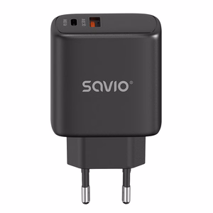 SAVIO LA-06/B USB Quick Charge Power Delivery 3.0 30W laturi