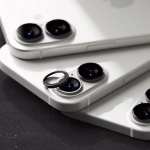 Ringke Camera Frame Näytönsuoja 2-pakkaus iPhone 17:lle - Musta