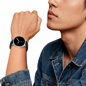 Tech-Protect Nylon Stripe Samsung Galaxy Watch 8 / Classic (40 / 44 / 46 mm) musta/oranssi