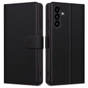 Tech-Protect Wallet RS Suojakuori Samsung Galaxy A56 5G:lle - Musta