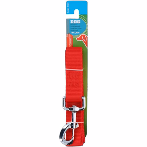 XL-kokoinen koiran talutushihna, 120 cm, punainen