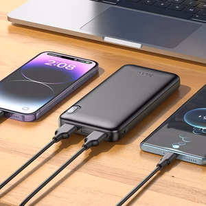 HOCO J128 -varavirtalähde 10000 mAh 2A, musta
