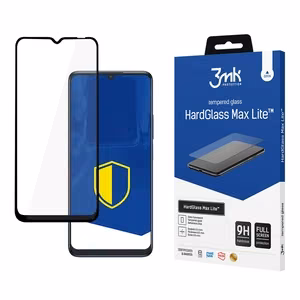 3mk HardGlass Max Lite Musta karkaistu lasi TCL 505:lle