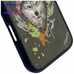Nimmy Wilk MagSafe Suojakuori iPhone 16:lle - tummanharmaa