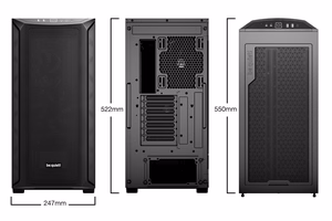 be quiet! Shadow Base 800 Midi Tower musta