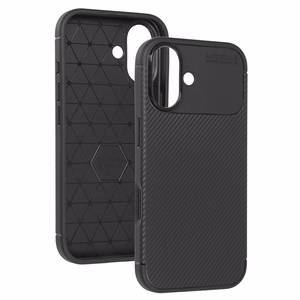 Tel Protect Carbon Elite Suojakuori iPhone 17 -lle - musta
