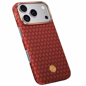 Punainen Benks Magnetic Armor Air Armor Grid 600D kevlar- ja metallikehyksinen suojakuori (C.K.FL.AP.RD.0073) malleihin iPhone 18 Pro Max / iPhone 17 Pro Max