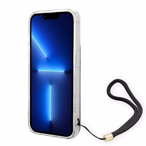 Guess GUOHCP14LH4STW iPhone 14 Pro 6.1 "ruskea / ruskea kovakotelo 4G Tulosta hihna