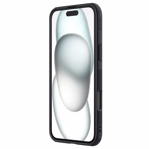 Nillkin Super Frosted Shield Pro Magneettinen suojakuori iPhone 16:lle - musta