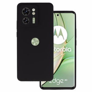 Silicone Lite Case for Motorola Edge 40 5G black
