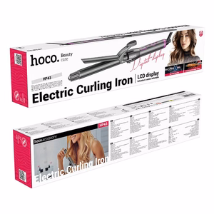 Kiharrin Hoco digitaalinäytöllä HP43 harmaa