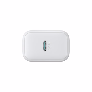 Joyroom JR-TCF20 USB-C PD 20W network charger - white + USB-C / Lightning cable 1m