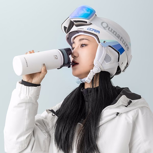 Rockbros 35210029006 lämpöeristetty pyöräjuomapullo 650 ml - valkoinen