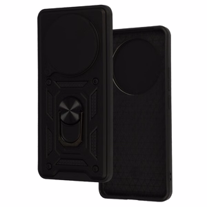Slide Camera Armor Suojakuori Realme 14 Pro 5G:lle musta