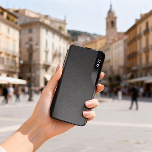 Tech-Protect Smart View Suojakuori Samsung Galaxy A57 5G:lle musta