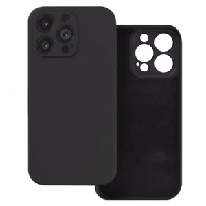 Silikoninen suojakuori iPhone 17 PRO:lle musta