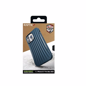 Raptic X-Doria Clutch suojakuori laitteelle iPhone 14 Pro Max, sininen
